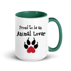 15oz Ceramic Mug with Color Inside