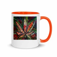 11oz Ceramic Mug with Color Inside