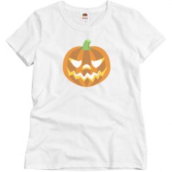 Jack O Lantern Emoji Tee
