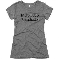 Ladies Slim Fit Super Soft Triblend Tee
