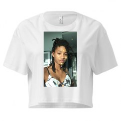Ladies Festival Cali Crop Top Tee