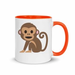 11oz Ceramic Mug with Color Inside