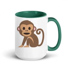 15oz Ceramic Mug with Color Inside