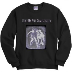 Unisex Film and Foil Crewneck Sweatshirt