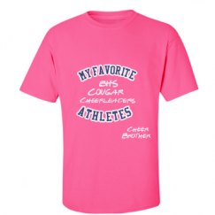 Unisex Ultra Cotton Safety Neon Crewneck Tee