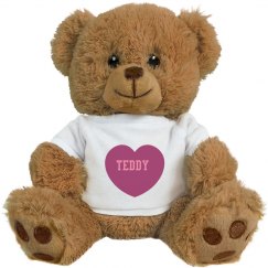 cute teddy bear named teddy