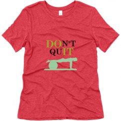 Ladies Relaxed Fit Super Soft Triblend Tee