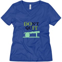 Ladies Relaxed Fit V-Neck Tee