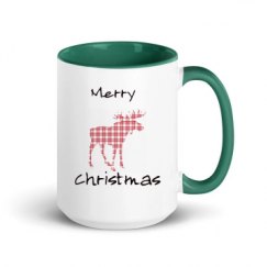 15oz Ceramic Mug with Color Inside