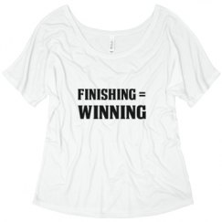 Ladies Flowy Slouchy Tee