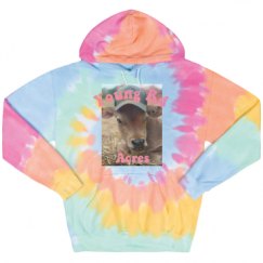 Unisex Tie-Dye Fleece Hoodie