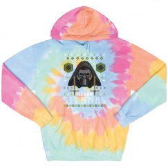 Unisex Tie-Dye Fleece Hoodie