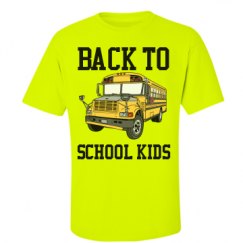 Unisex Ultra Cotton Safety Neon Crewneck Tee