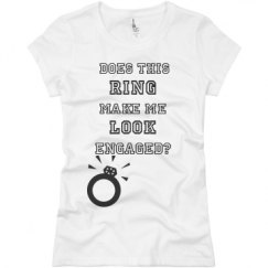 Ladies Slim Fit Basic Promo Jersey Tee