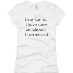 Ladies Slim Fit Basic Promo Jersey Tee