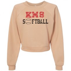 Women's Raglan Pullover Fleece