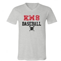 Unisex V-Neck Jersey Tee