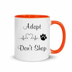 11oz Ceramic Mug with Color Inside