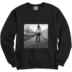 Unisex Film and Foil Crewneck Sweatshirt