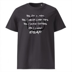 Unisex Organic Ribbed Neck T-Shirt