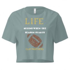 Ladies Festival Cali Crop Top Tee