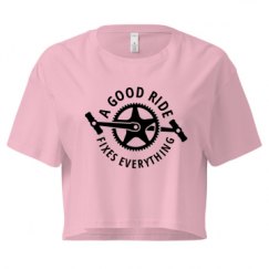 Ladies Festival Cali Crop Top Tee