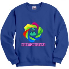 Unisex Film and Foil Crewneck Sweatshirt