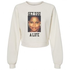 Women's Raglan Pullover Fleece