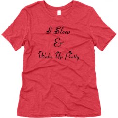 Ladies Relaxed Fit Super Soft Triblend Tee