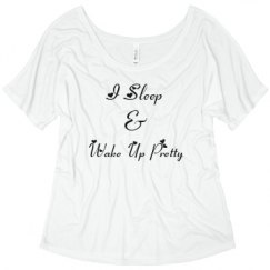 Ladies Flowy Slouchy Tee