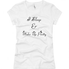 Ladies Slim Fit Basic Promo Jersey Tee