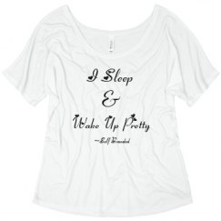 Ladies Flowy Slouchy Tee