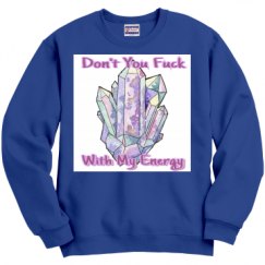 Unisex Film and Foil Crewneck Sweatshirt