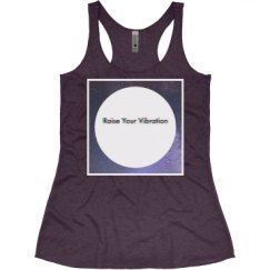 Ladies Slim Fit Super Soft Racerback Triblend Tank