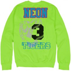 Unisex Neon Crewneck Sweatshirt