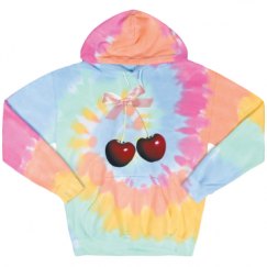 Unisex Tie-Dye Fleece Hoodie