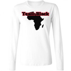 Ladies Relaxed Fit Basic Long Sleeve Tee