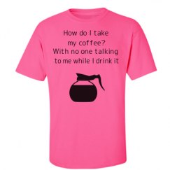 Unisex Ultra Cotton Safety Neon Crewneck Tee