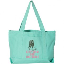 Seaside Cotton Canvas Pigment-Dyed Boat Tote Bag