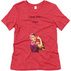 Ladies Relaxed Fit Super Soft Triblend Tee