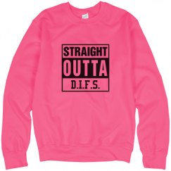 Unisex Neon Crewneck Sweatshirt