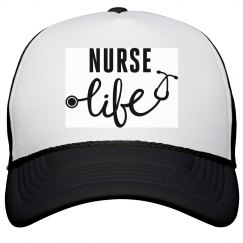 Nurse life trucker hat
