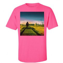 Unisex Ultra Cotton Safety Neon Crewneck Tee