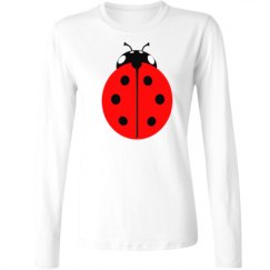 Ladies Relaxed Fit Basic Long Sleeve Tee