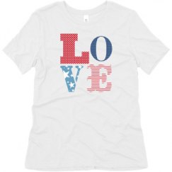 Ladies Relaxed Fit Super Soft Triblend Tee