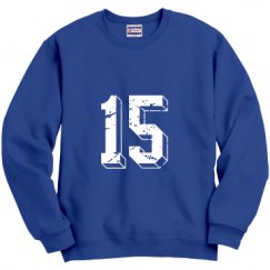 Unisex Film and Foil Crewneck Sweatshirt