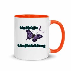 11oz Ceramic Mug with Color Inside