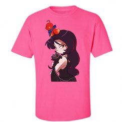 Unisex Ultra Cotton Safety Neon Crewneck Tee