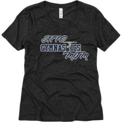 Ladies Relaxed Fit Super Soft Triblend V-Neck Tee