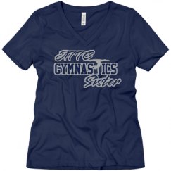 Ladies Relaxed Fit V-Neck Tee